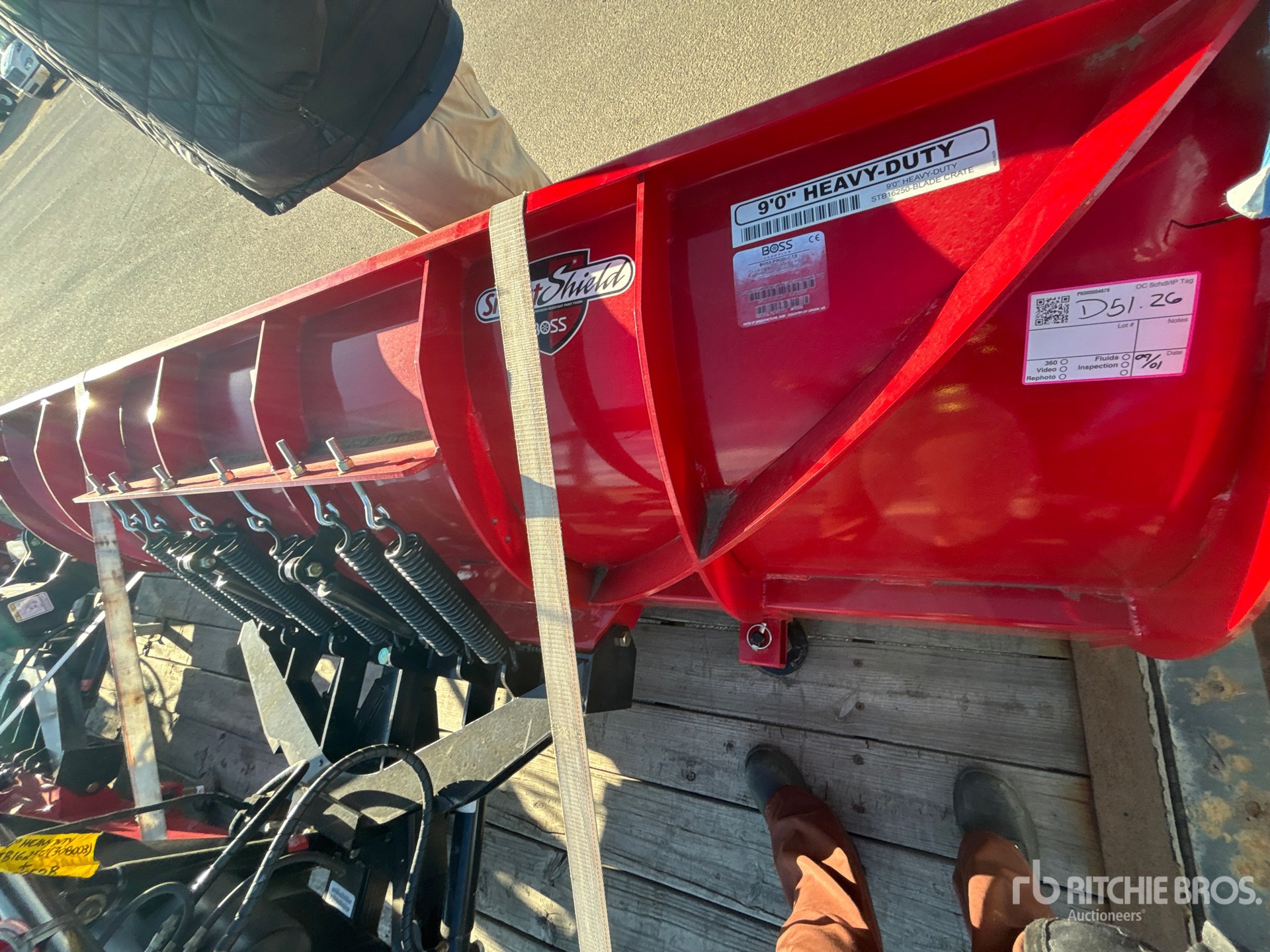 2020 Boss 9 FT HEAVY DUTY STEEL STRAIGHT  ...