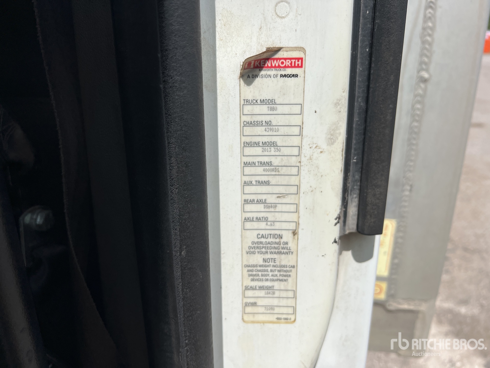 2015 Kenworth T880