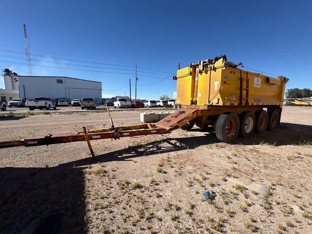 2012 Truck Equipment 800R-82011-819 Quad/A Pup Dump Trailer