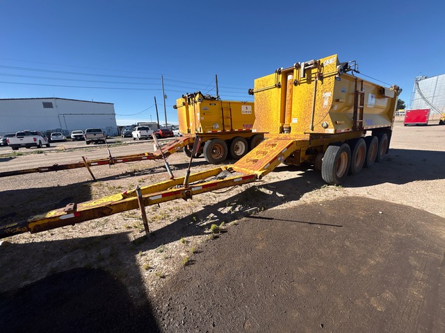 2012 Truck Equipment 800R-82011-818 Quad/A Pup Dump Trailer