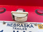 Trailer Chassis with License Plate Light Functional