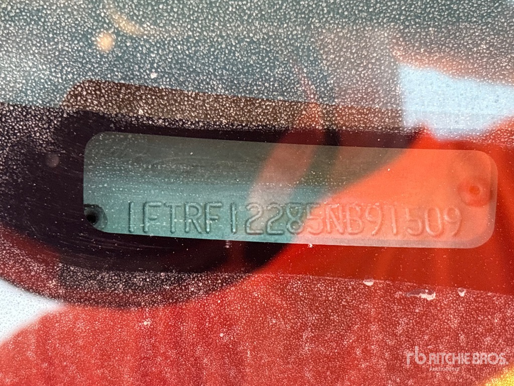 General Appearance with Frame Stamp Serial Number/VIN Photo
