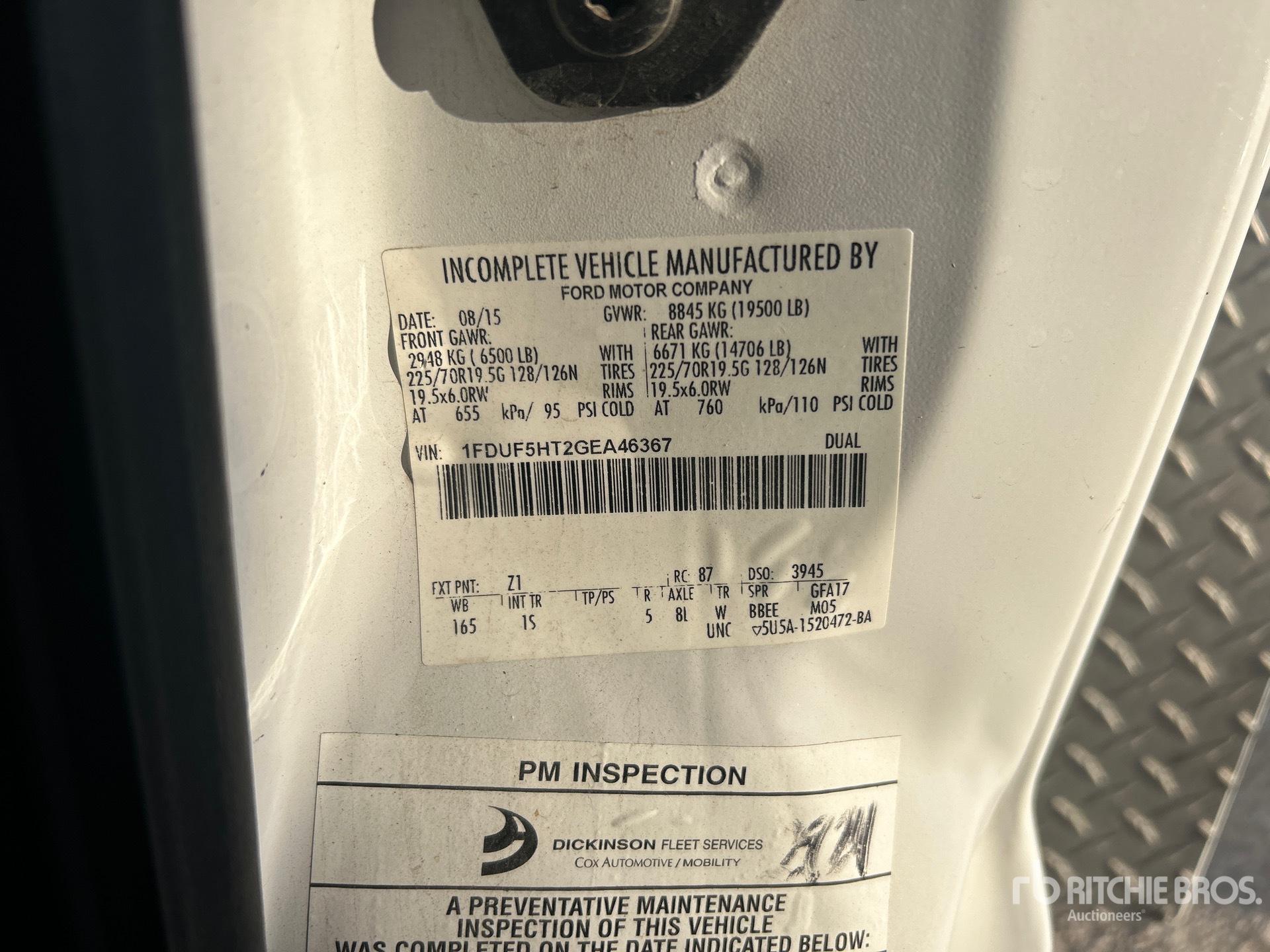 2016 Ford F-550