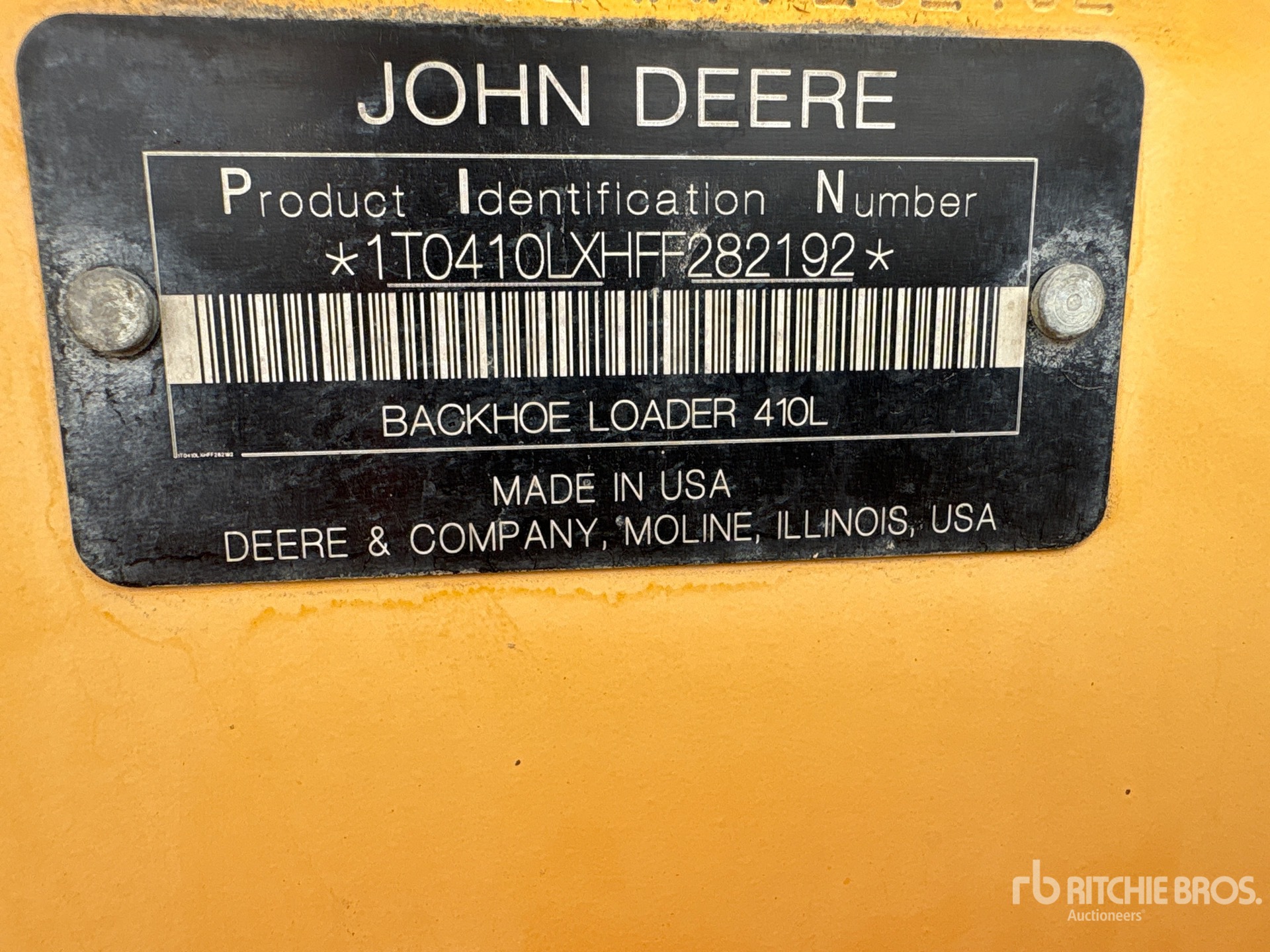 2015 John Deere 410L