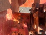 Chassis with Bolzen und Lager an Ausleger
