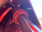 Hydraulics with Ausleger-/Hebe-/Pflug-Zylinder