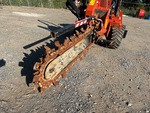 Chassis with Grabenausleger