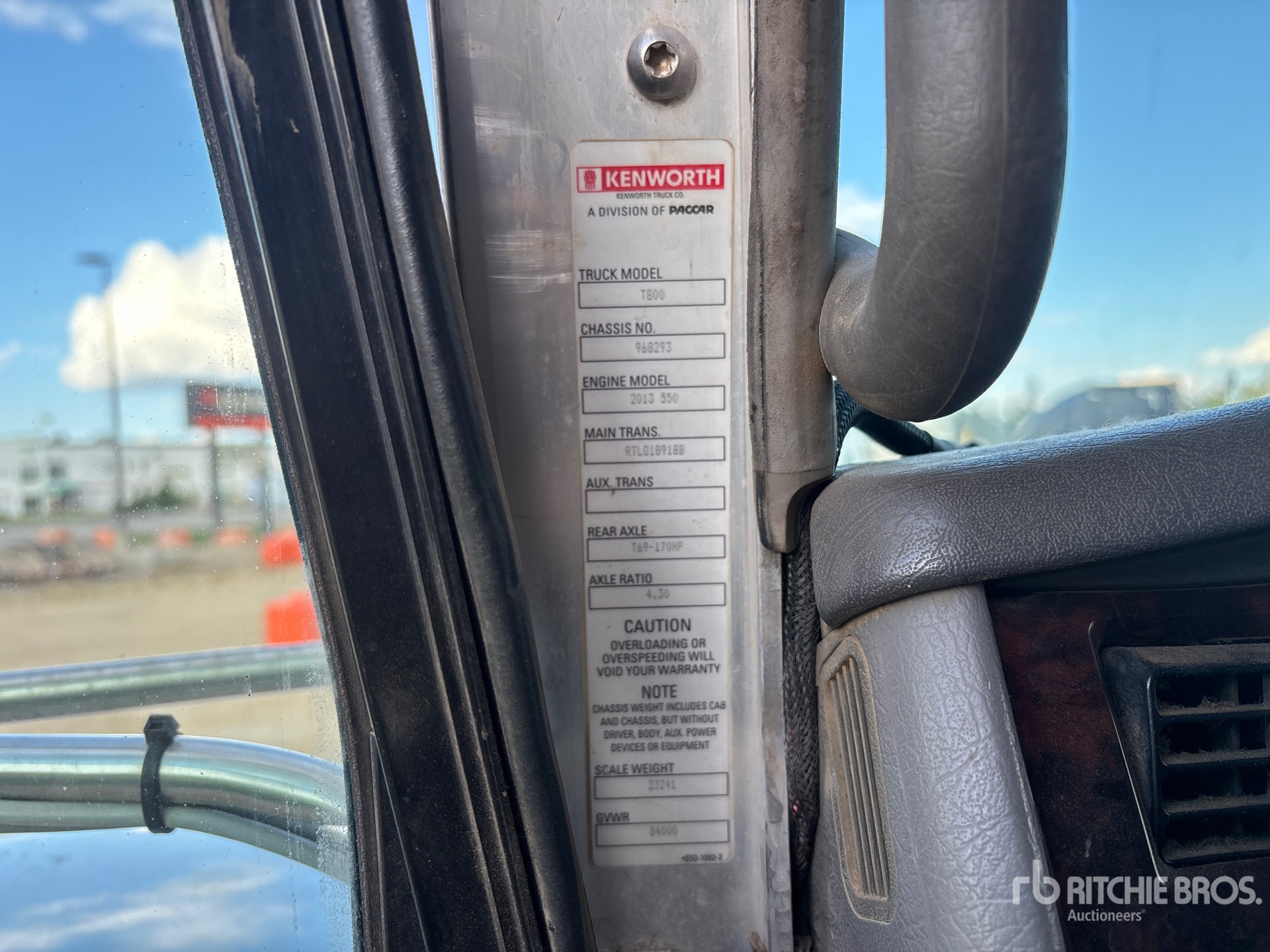 2014 Kenworth T800
