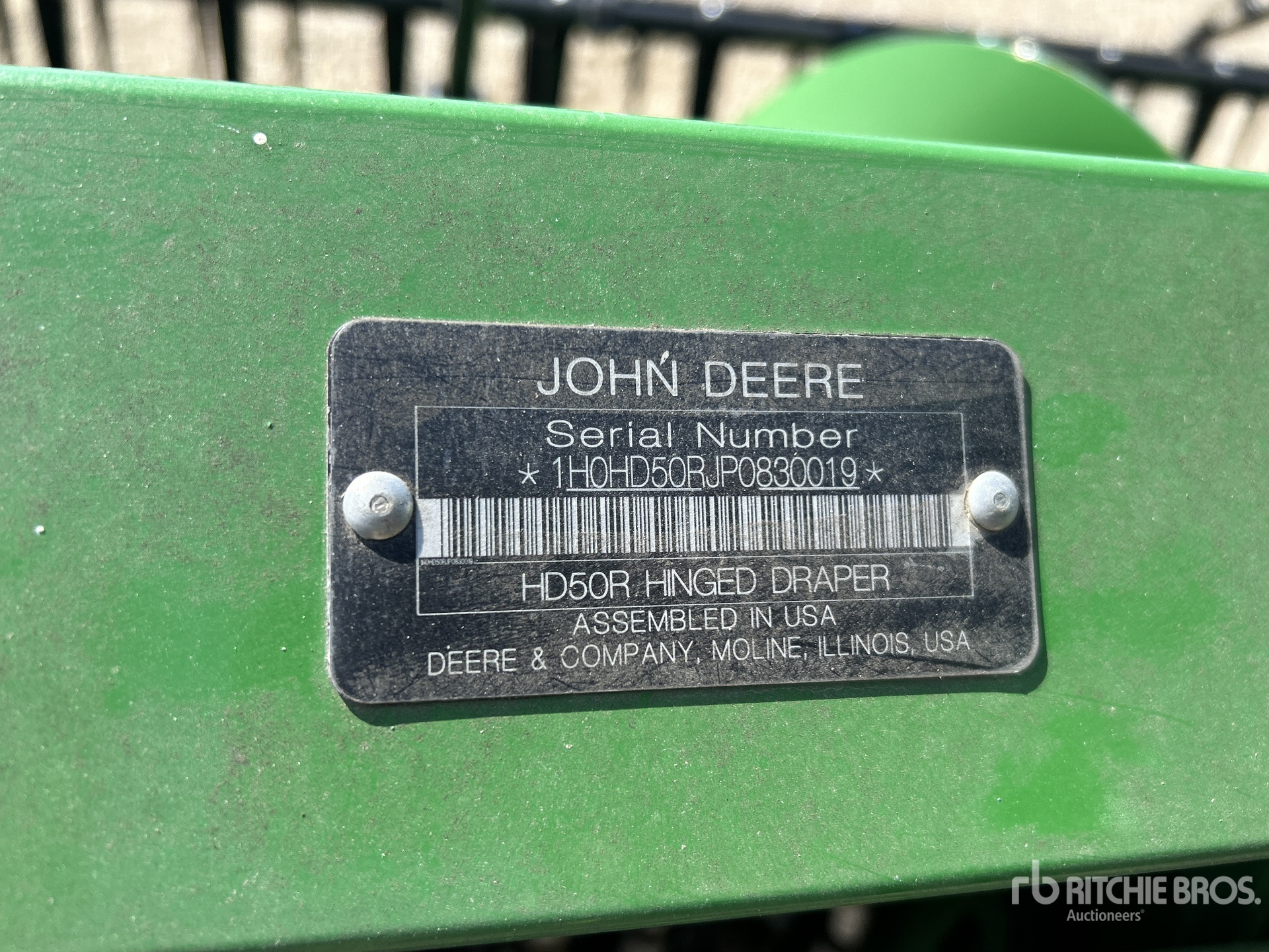 2023 John Deere HD50R