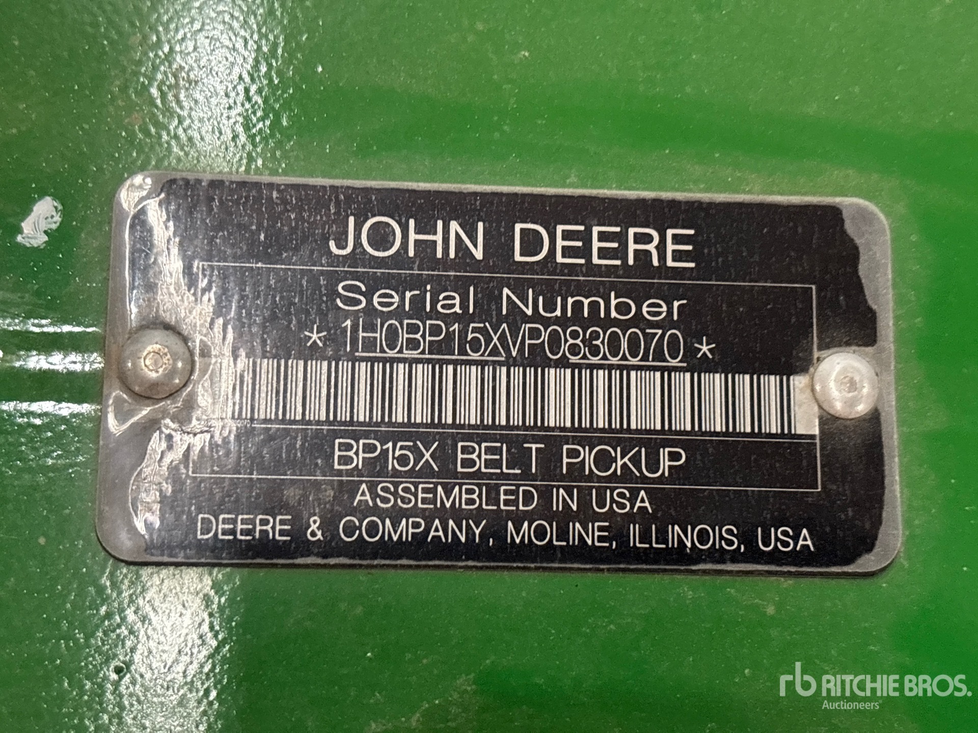 2023 John Deere BP15