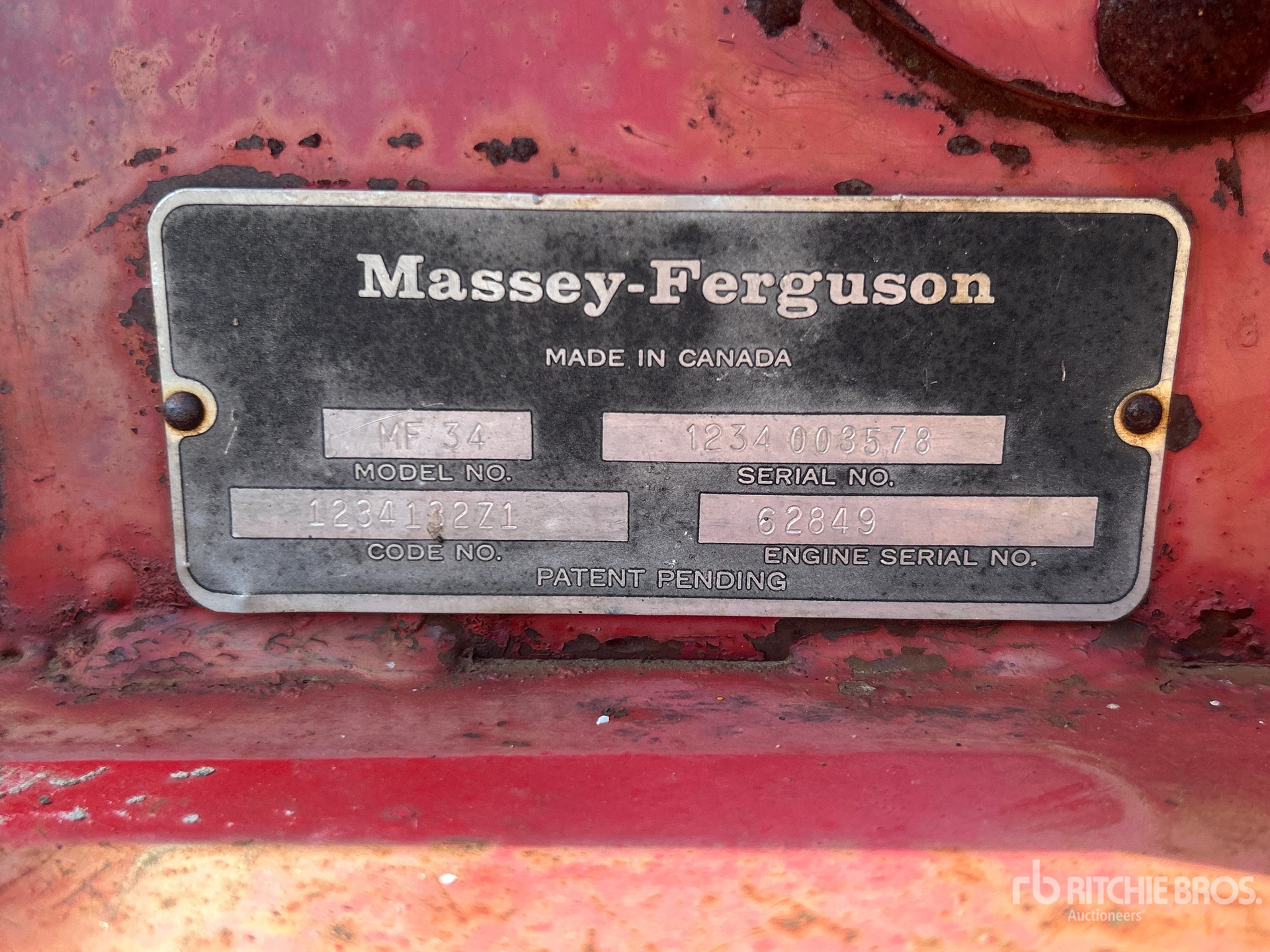 Massey Ferguson MF34