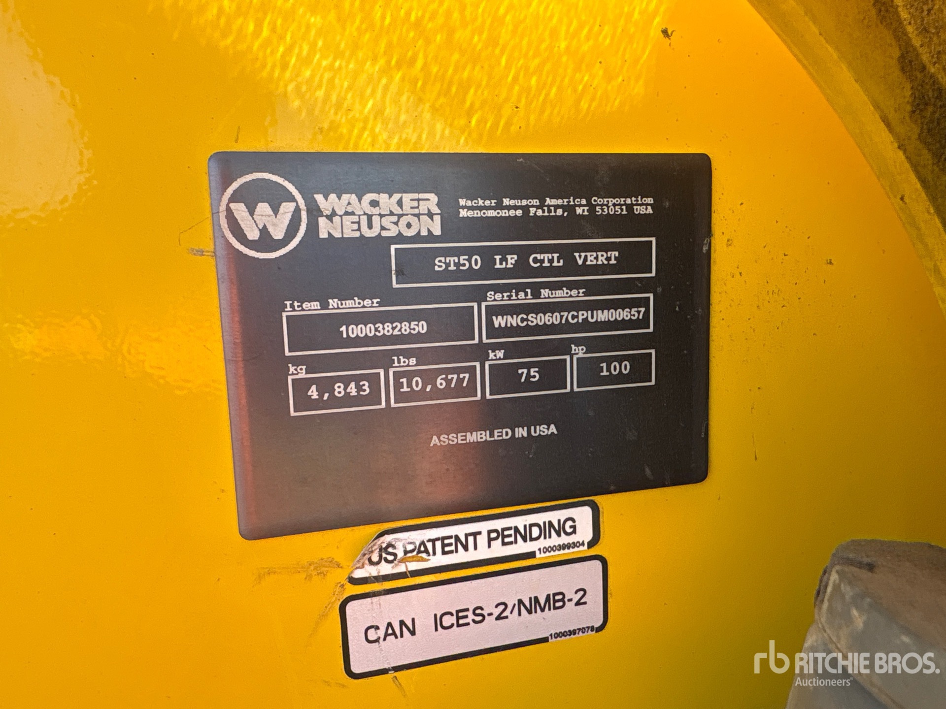 2022 Wacker Neuson ST50
