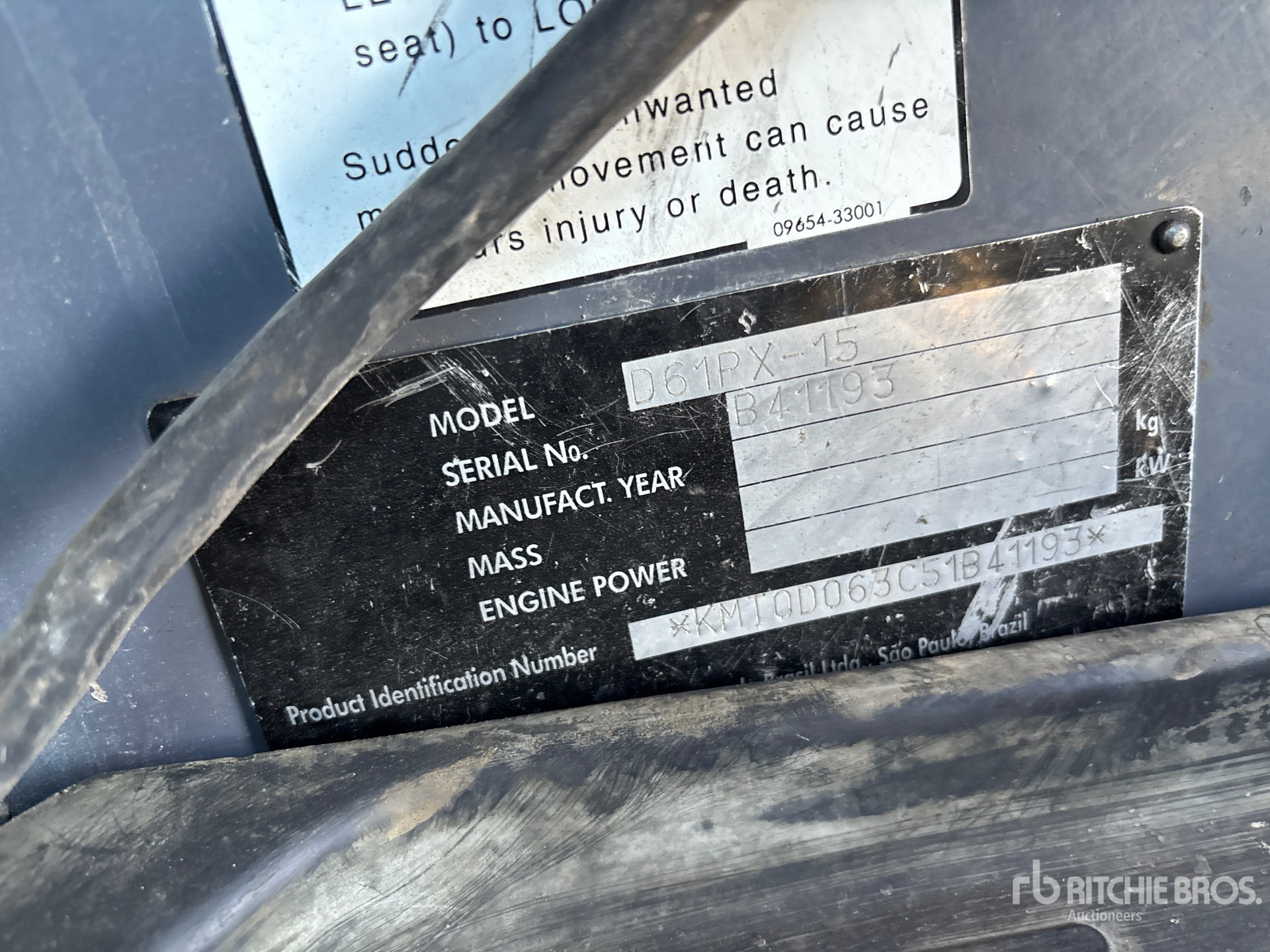 2007 Komatsu D61PX-15