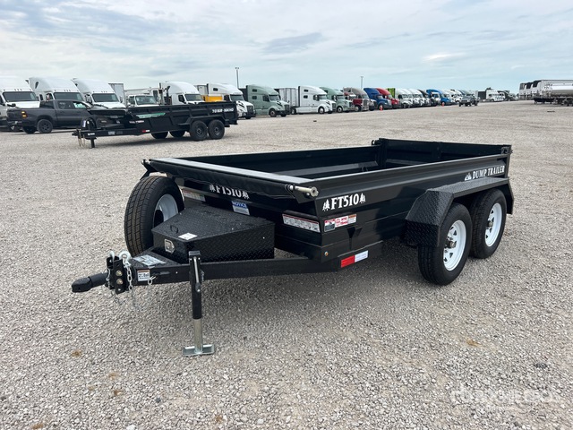 2026 Industrias America FT510 Dump Utility Trailer