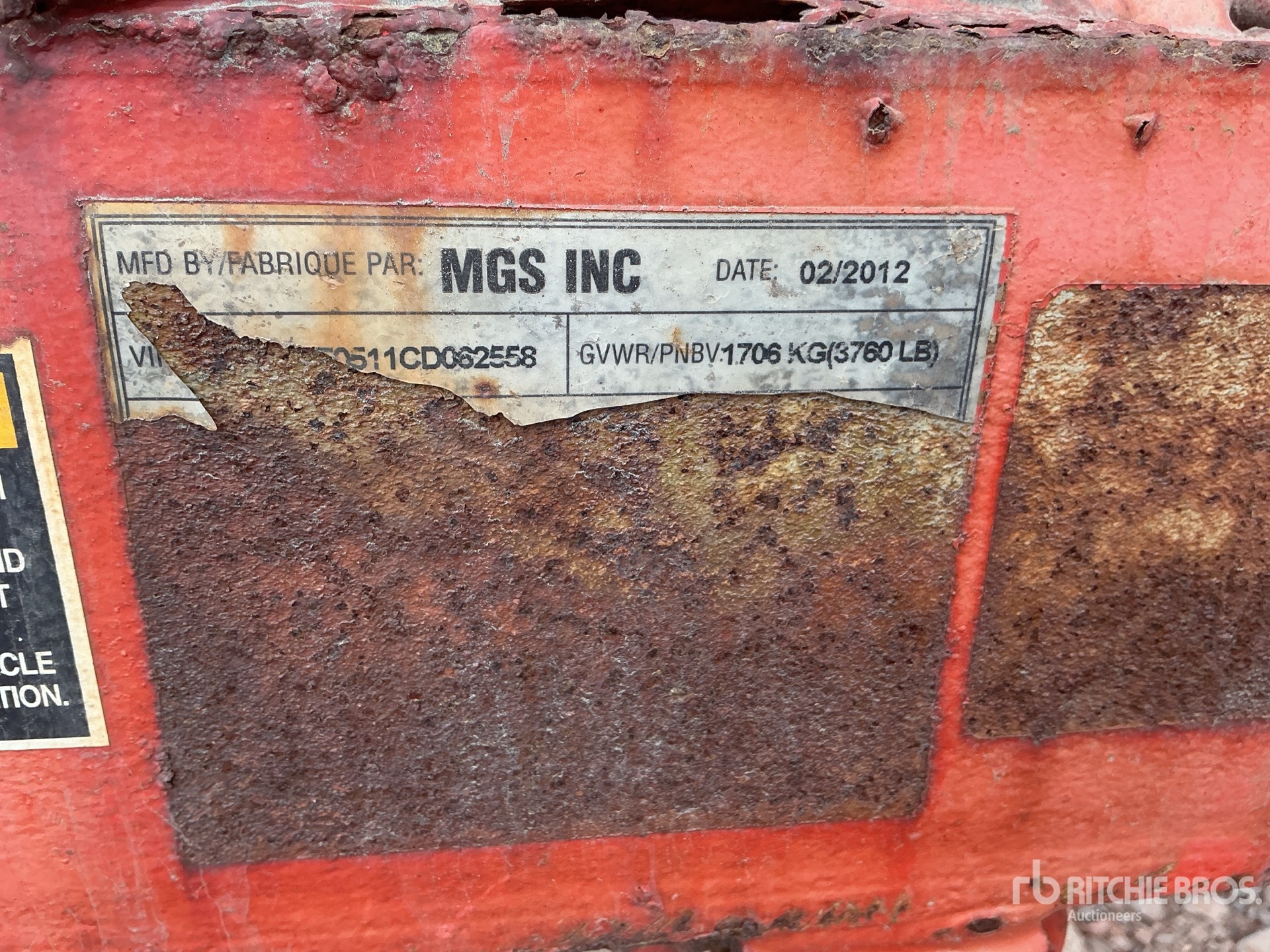 2012 MGS N32-98186