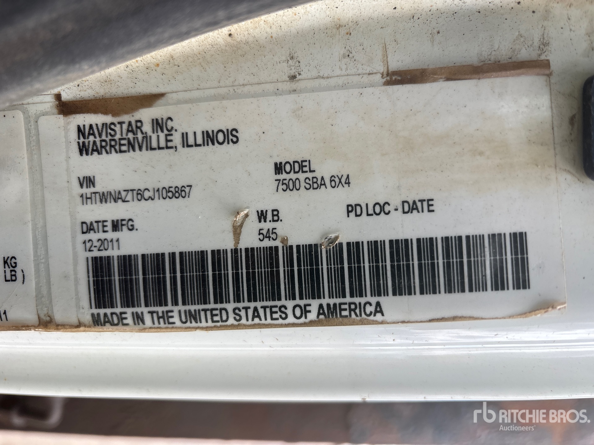 2012 International 7500