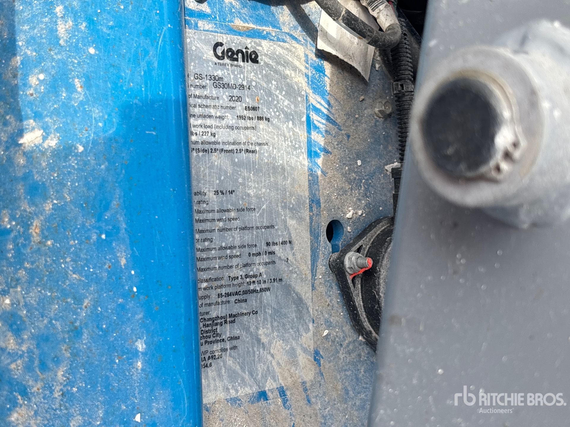2020 Genie GS-1330M