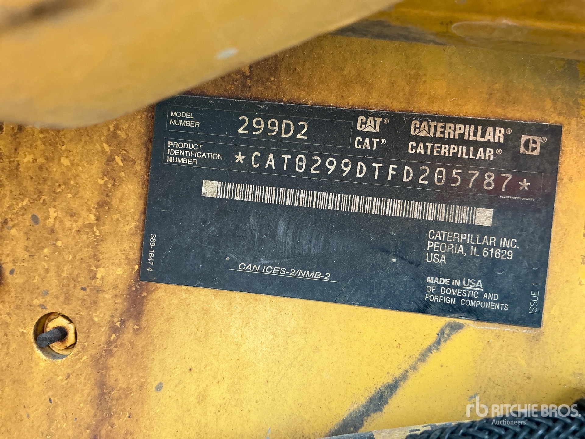 2019 Caterpillar 299D2
