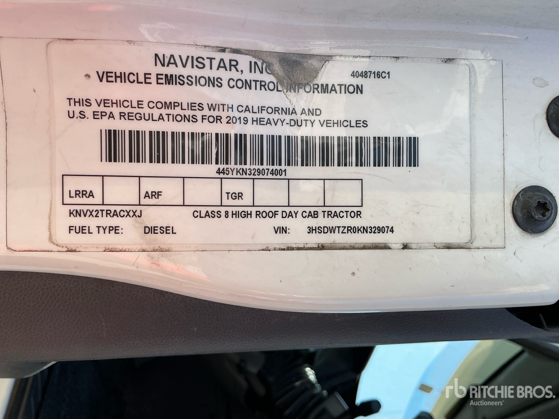 2019 International RH613