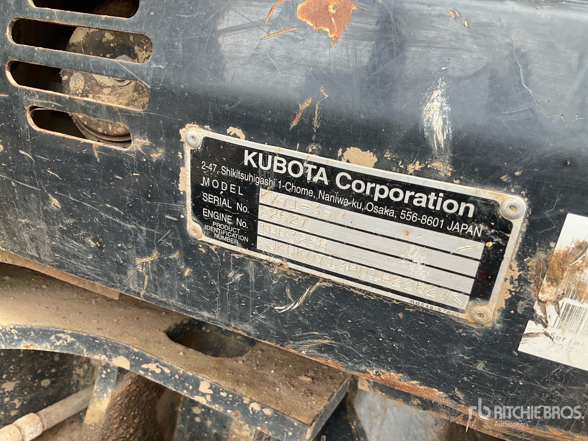 2018 Kubota KX71-3S