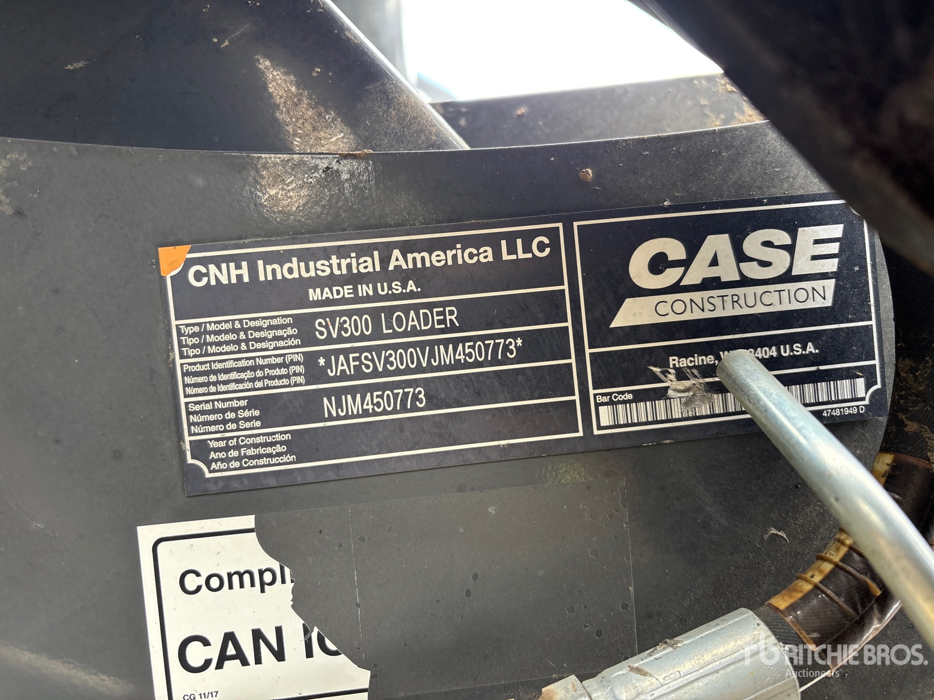 2018 Case SV300