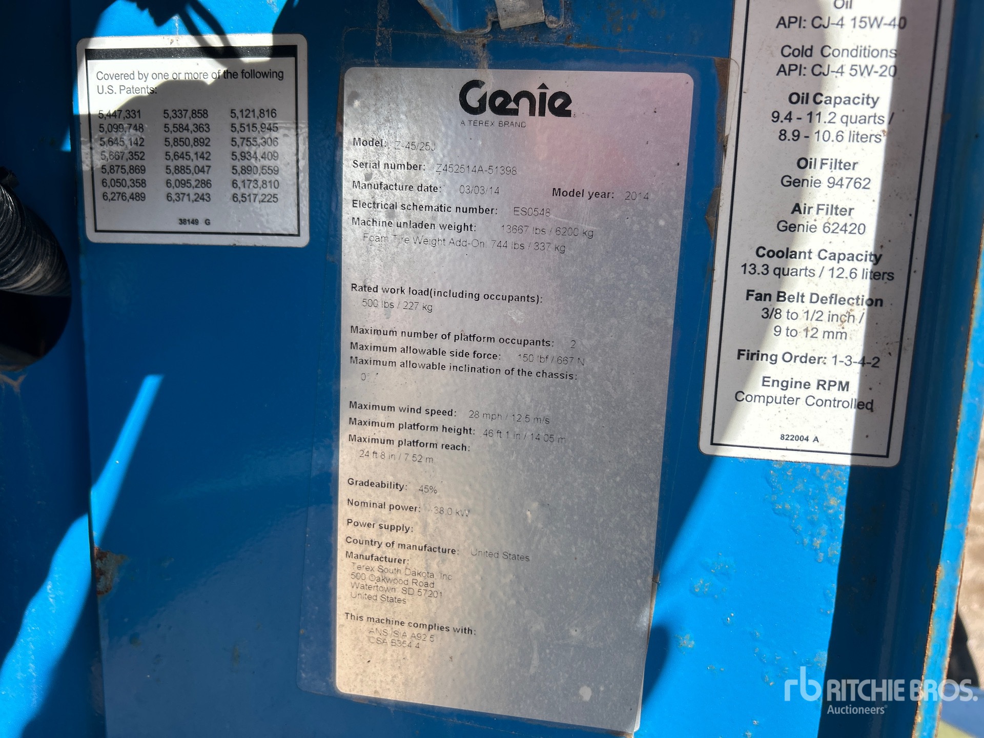 2014 Genie Z45/25JRT