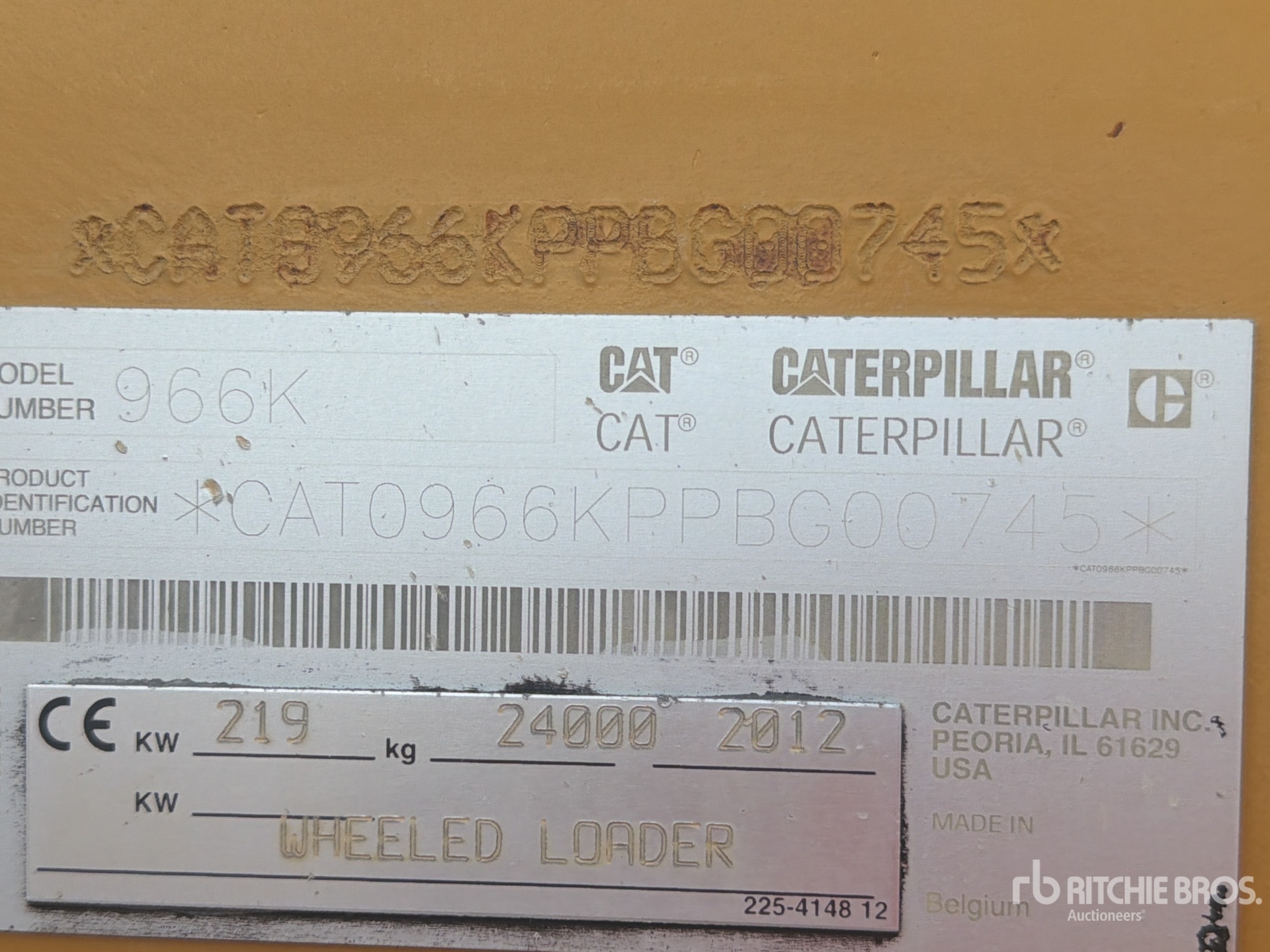 2012 Caterpillar 966K