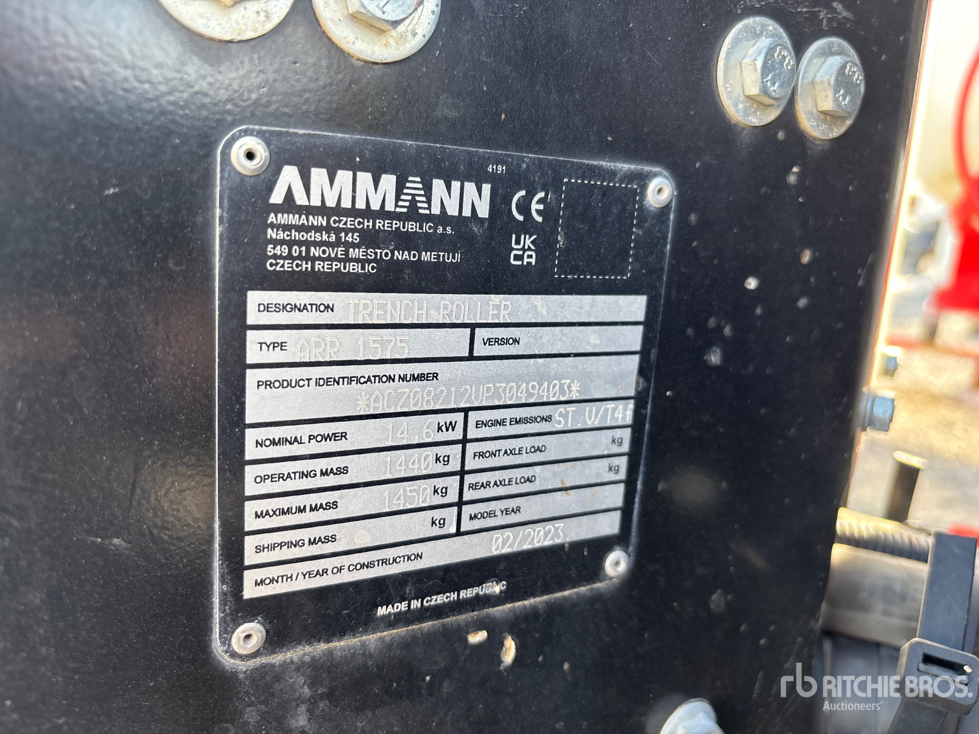 2023 Ammann ARR1575