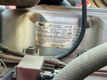 Engine with Emission Label