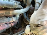 Engine with Air Compressor