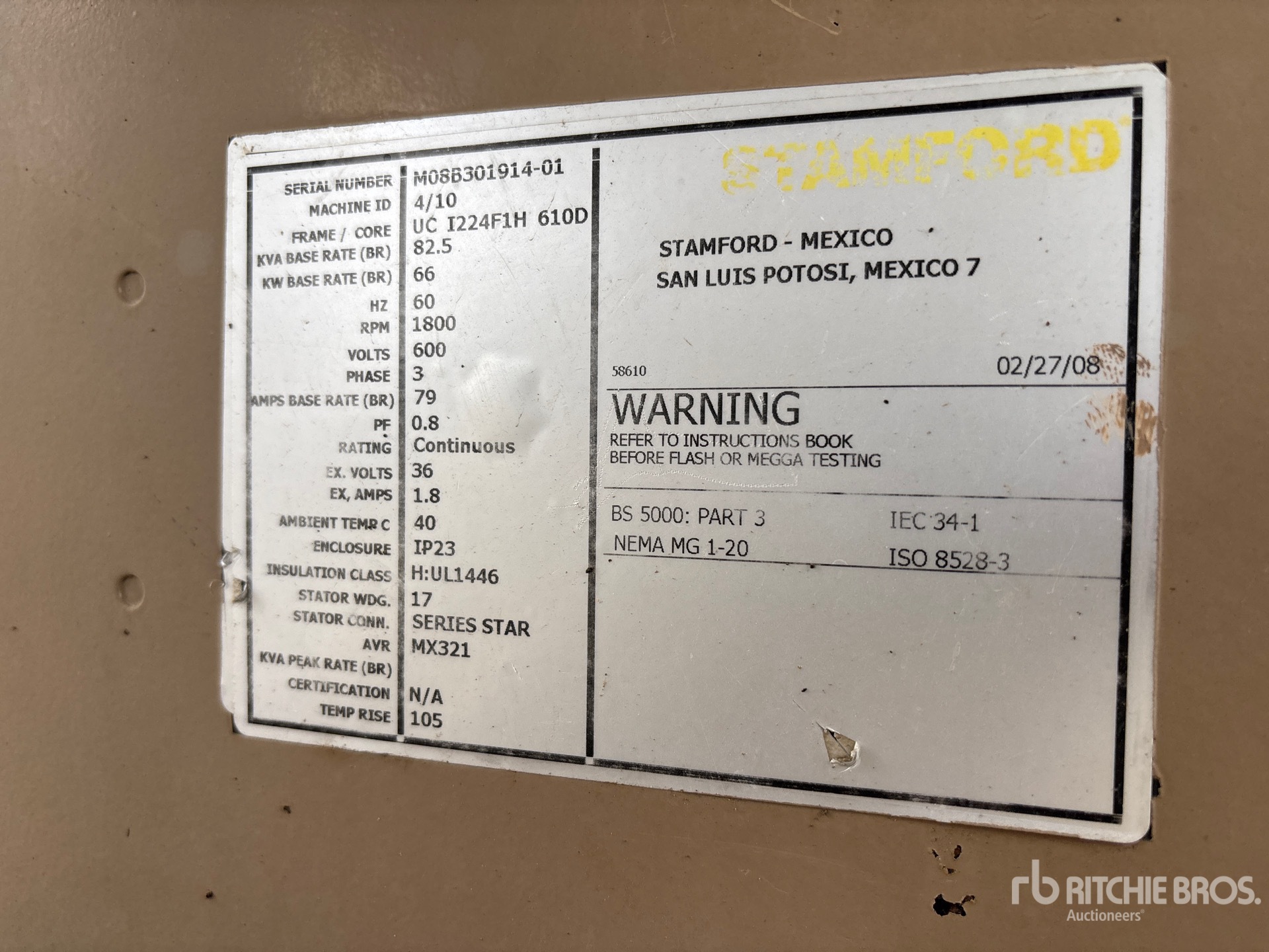 2008 Caterpillar UCI224F1H 610D
