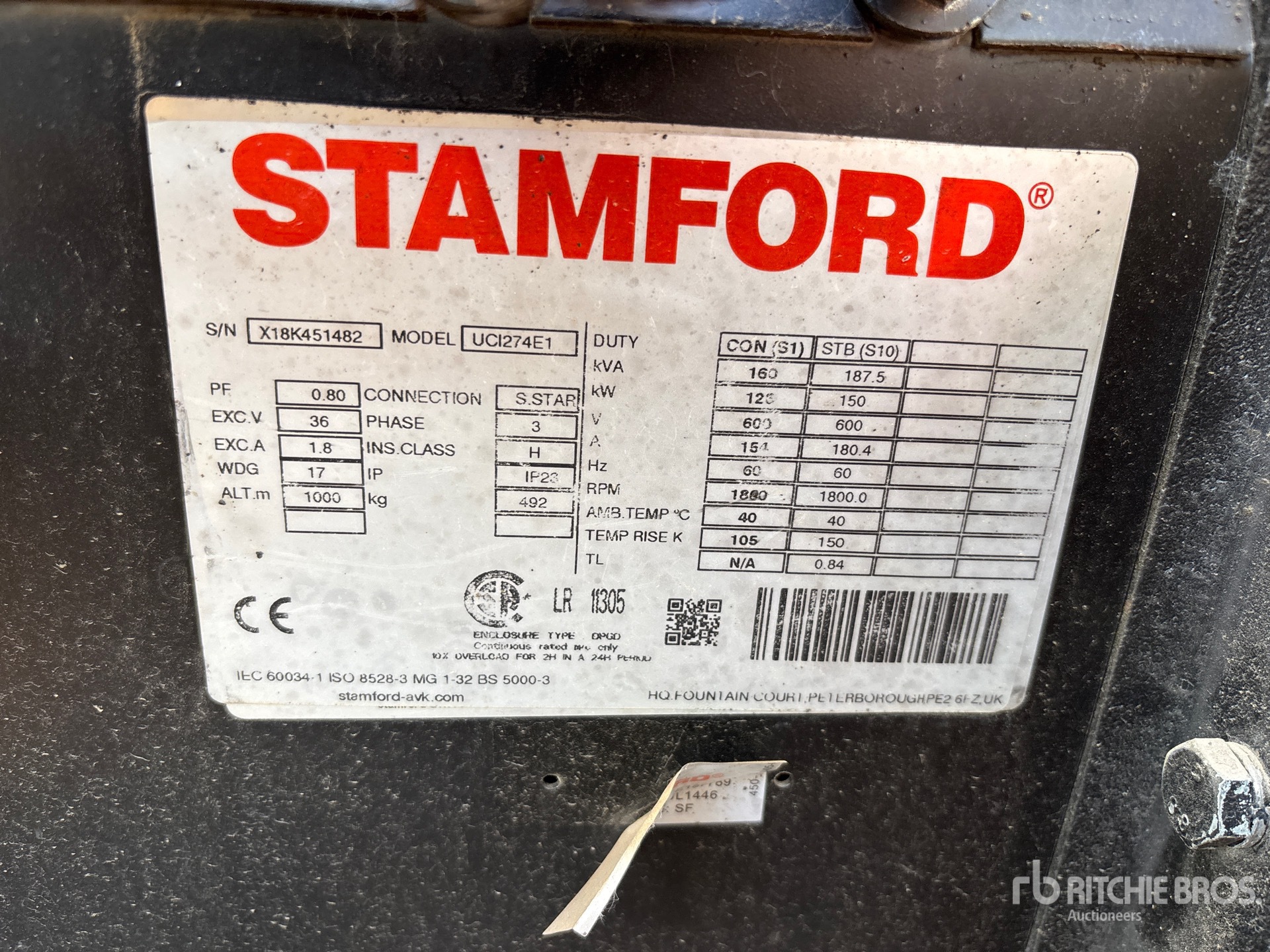 Stamford UCI274E1