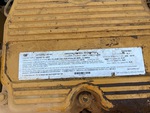 Engine with Emission Label