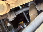 Engine with A/C Compressor