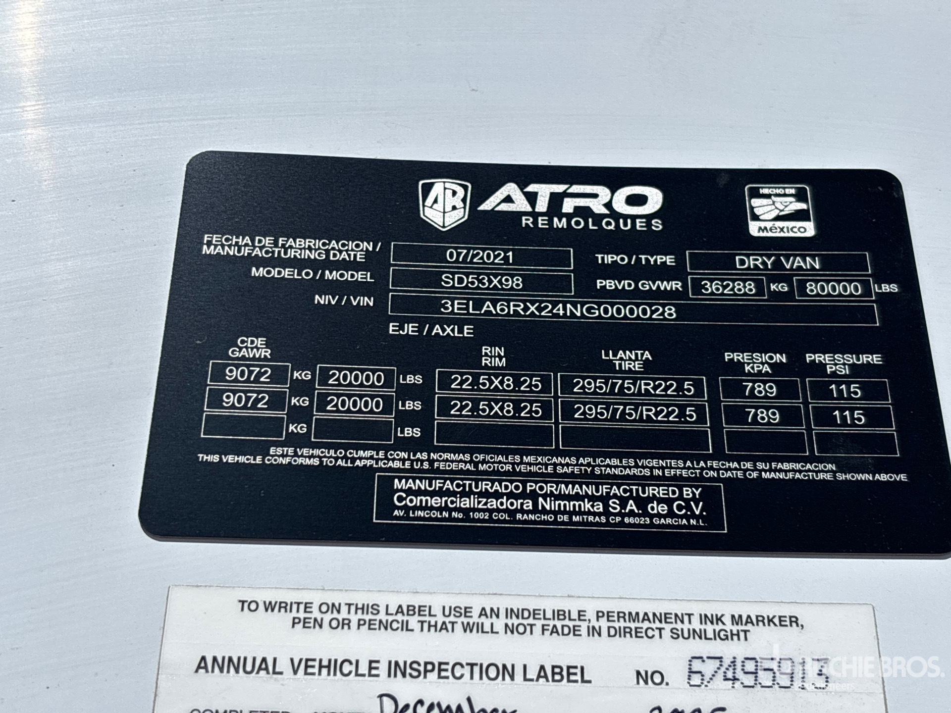 2022 Atro SD53X98