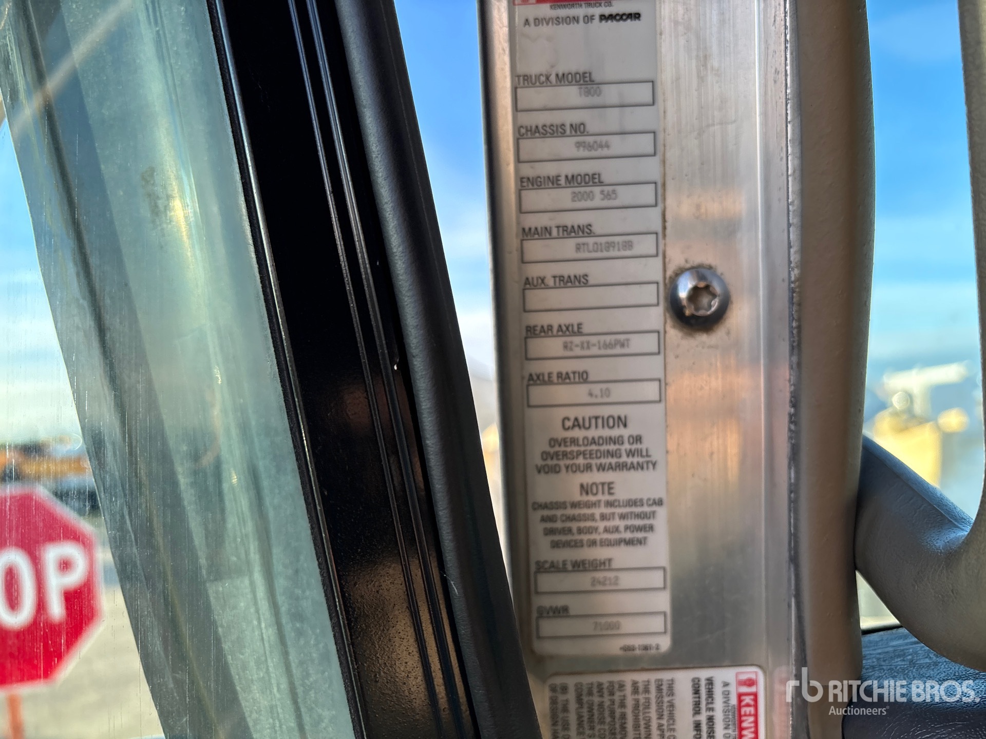 2018 Kenworth T800