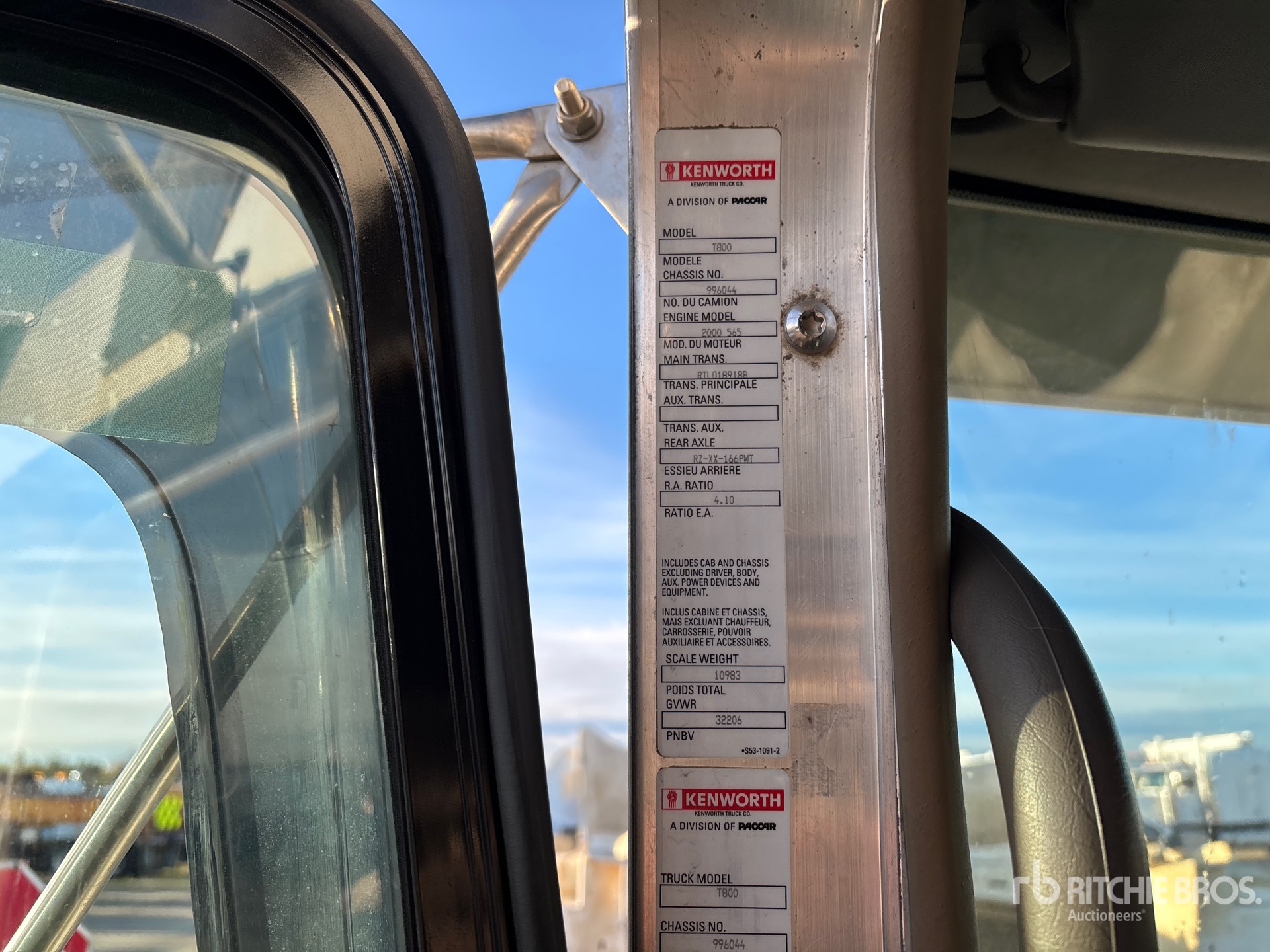2018 Kenworth T800