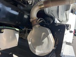 Motor with Diesel Particulate Filter