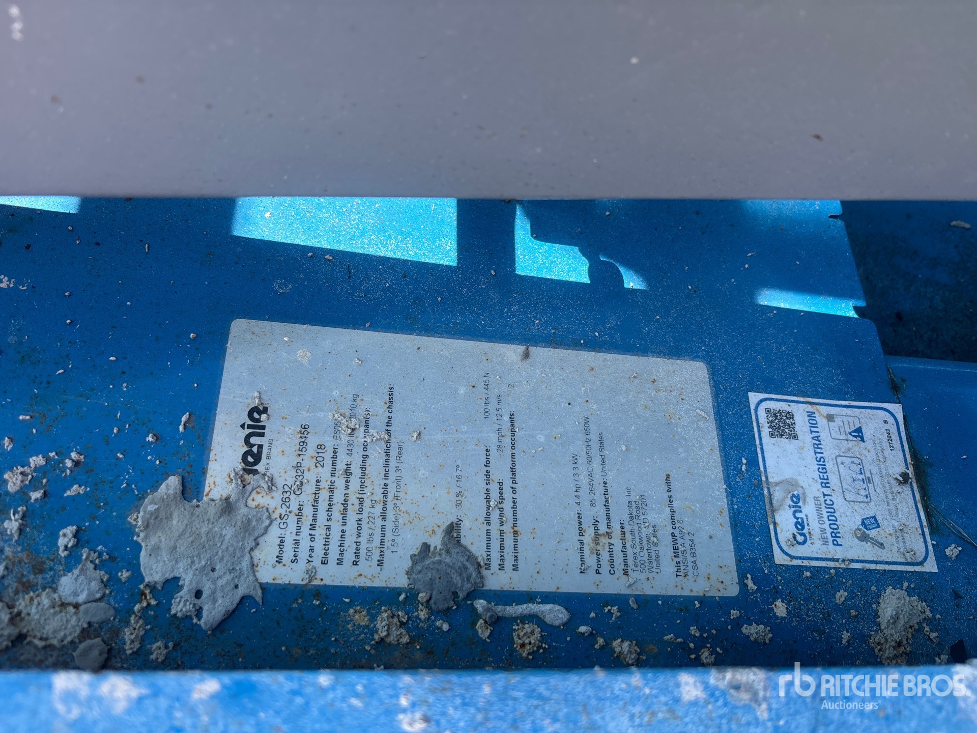 2018 Genie GS-2632