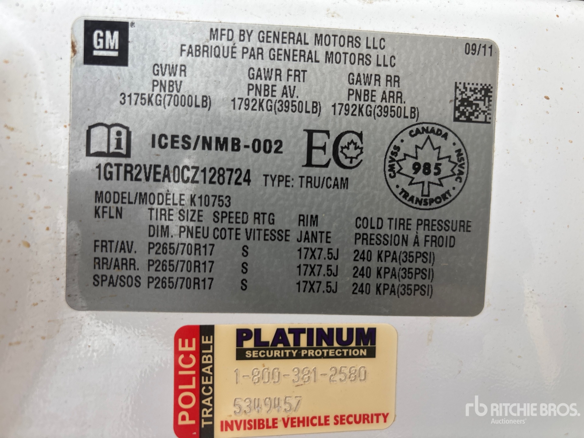 2012 GMC 1500
