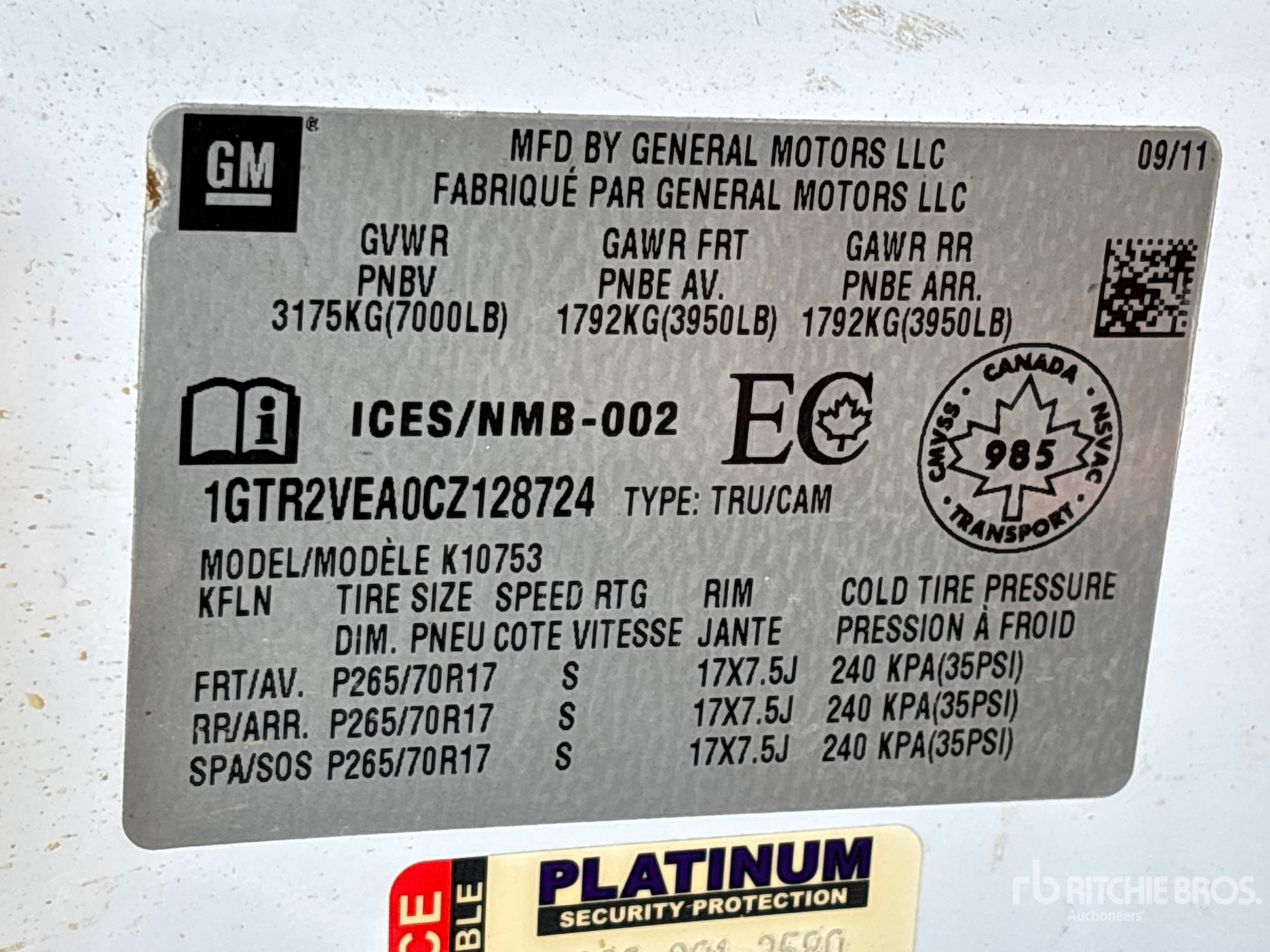 2012 GMC 1500