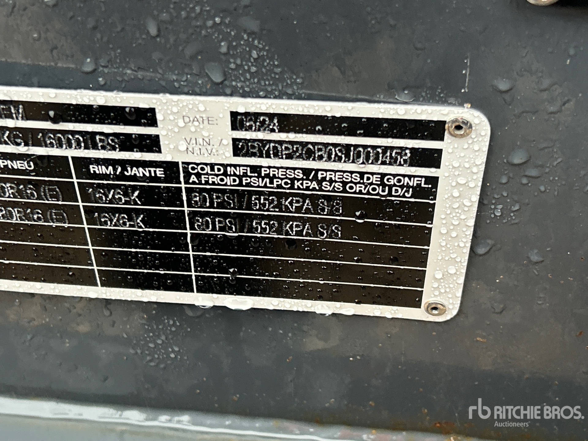 2025 Brandt UBD814