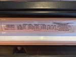 General Appearance with Motor Vehicle Safety Standards Label