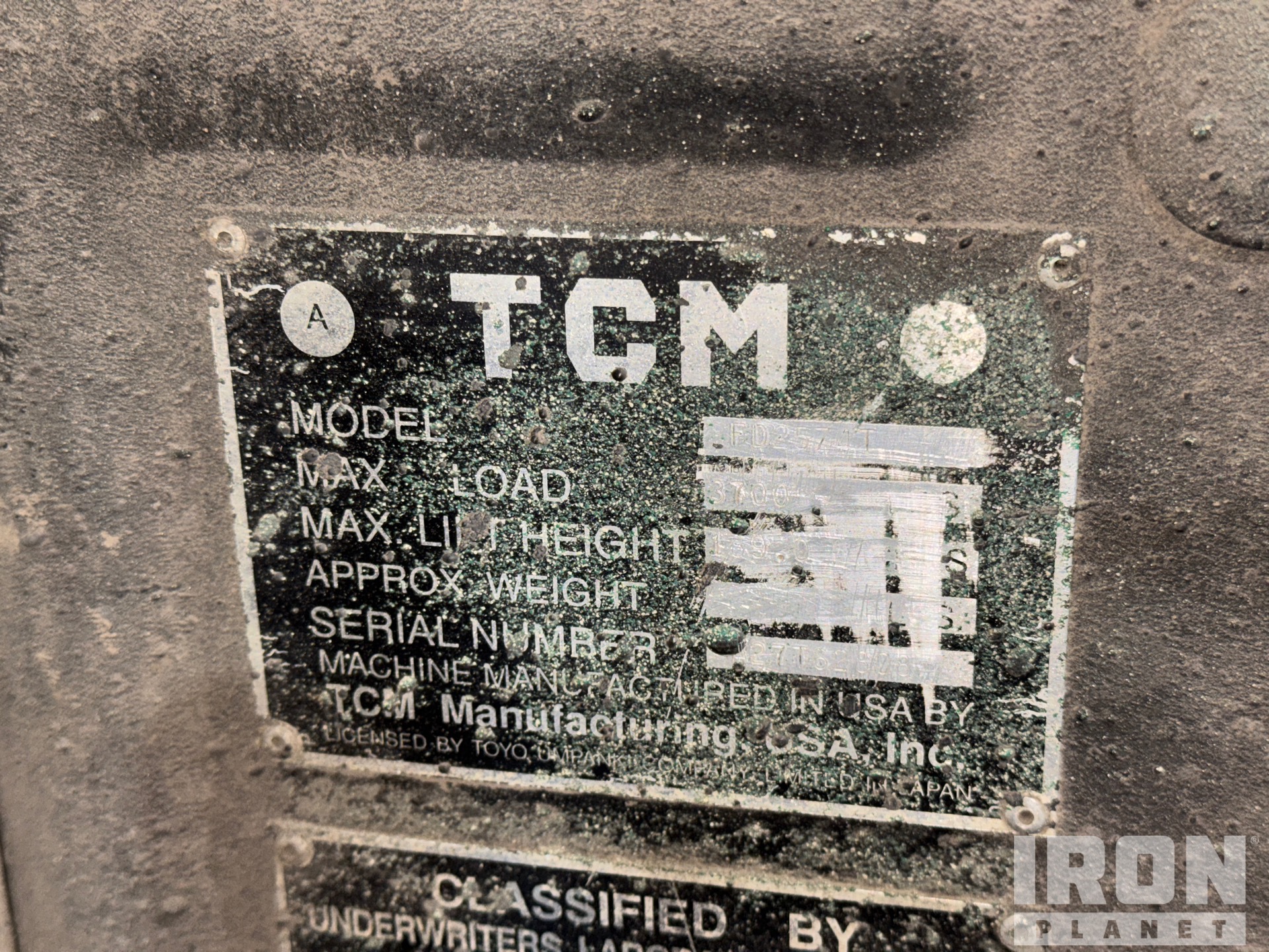 TCM 5000 LB CUSHION TIRE