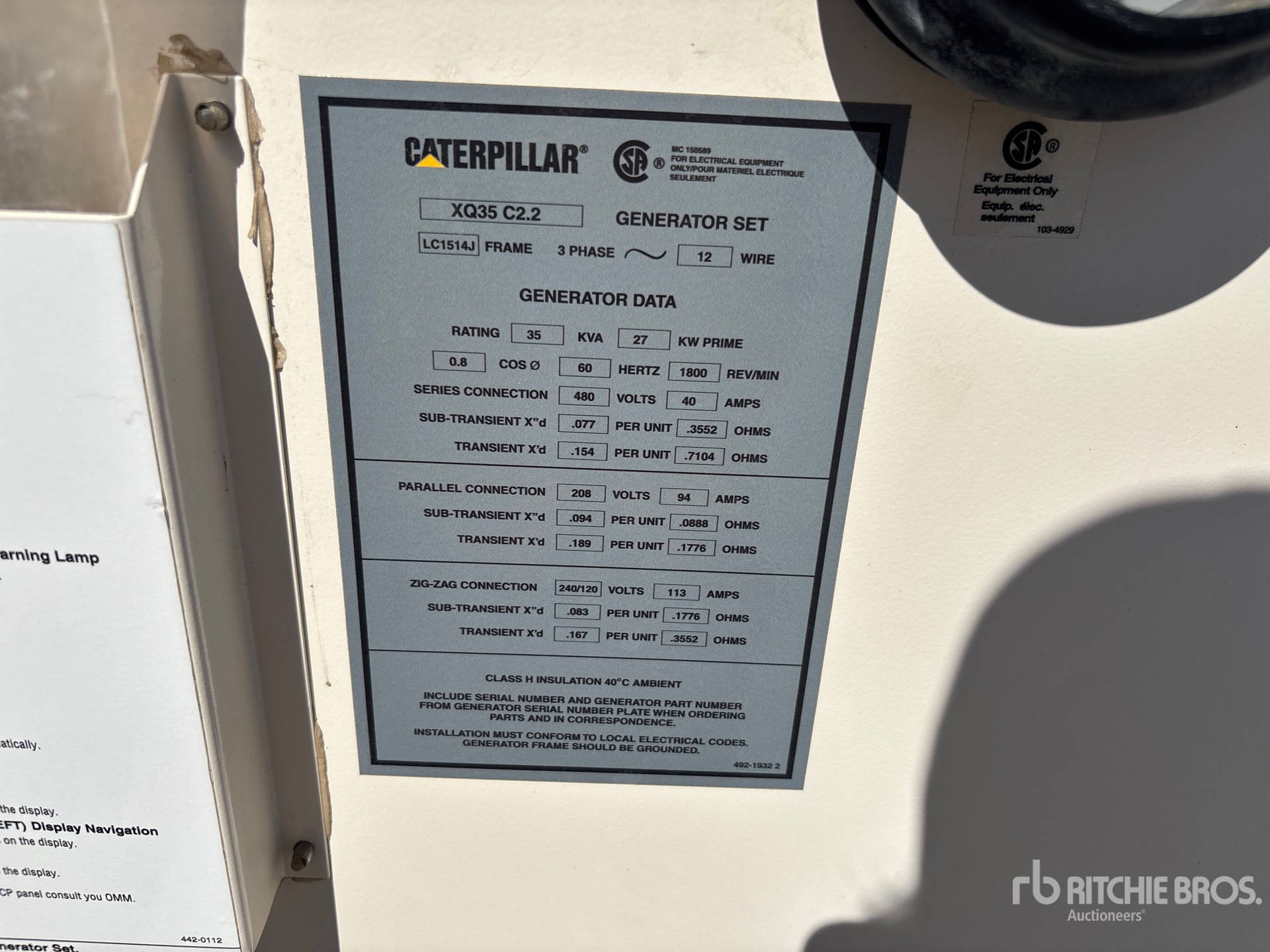 2020 Caterpillar XQ35