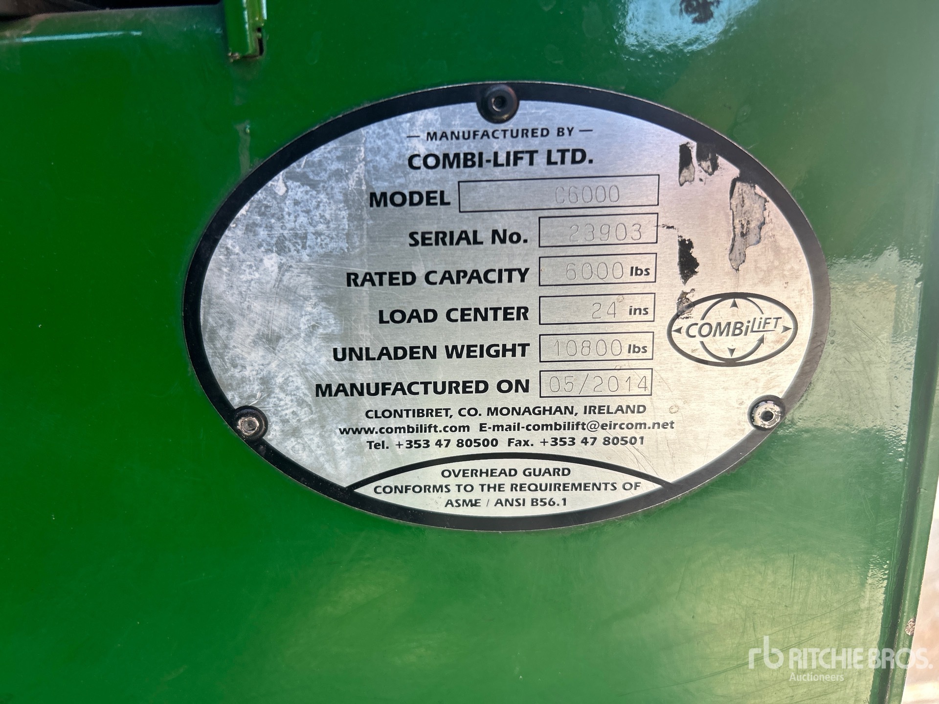 2014 Combilift C6000