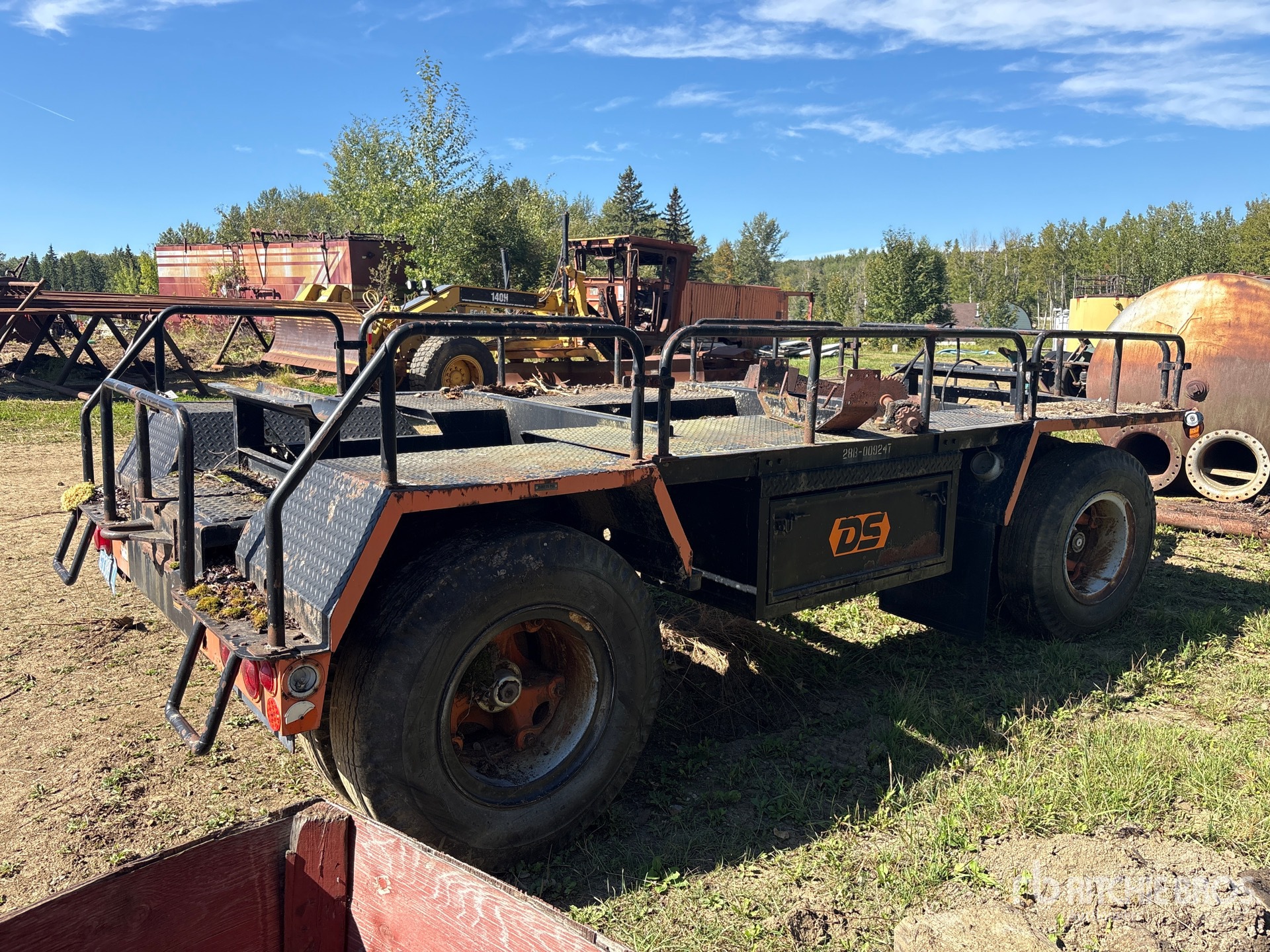 1982 Nabors T/A Off-Road Oilfield Trailer
