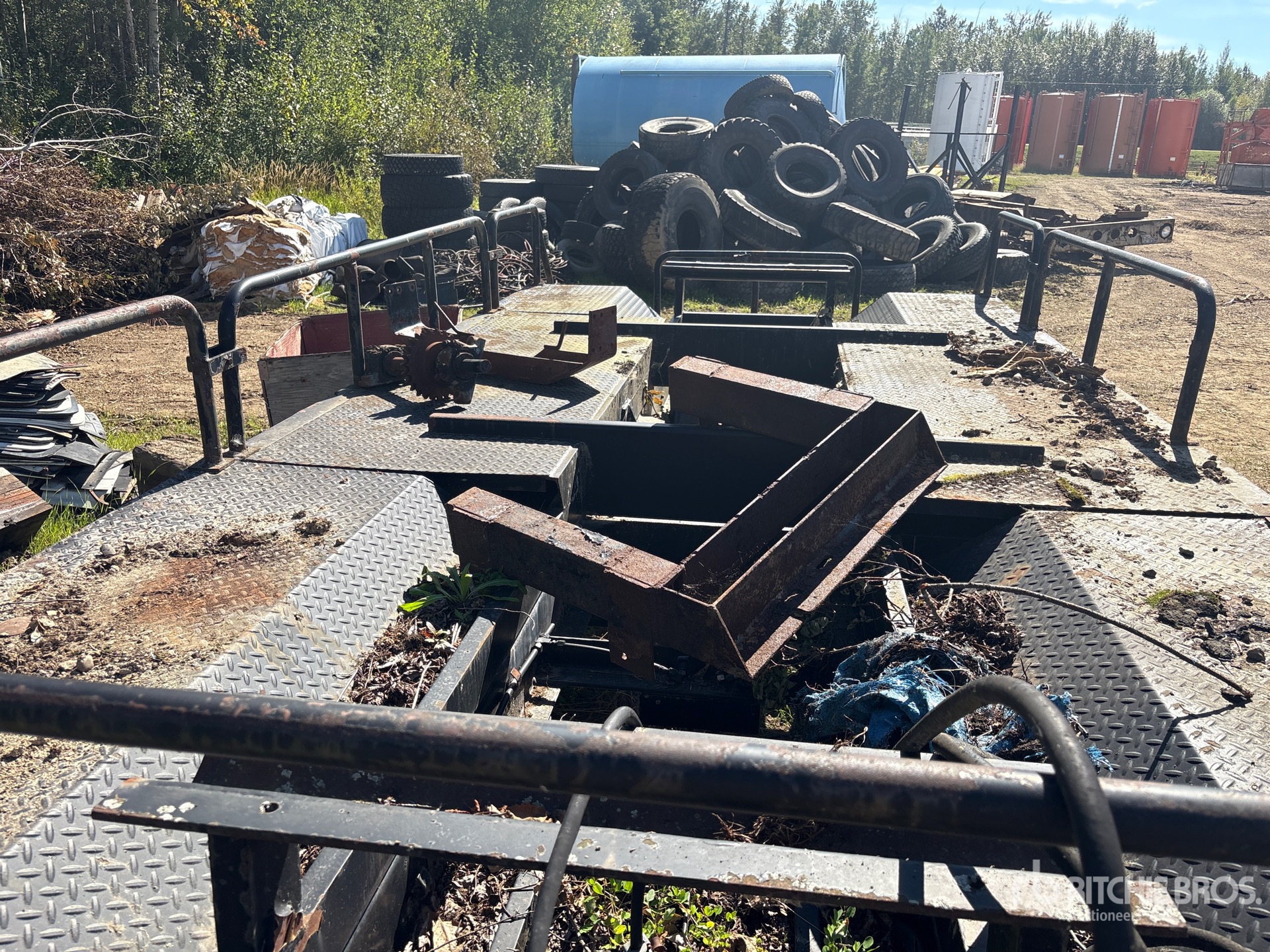1982 Nabors T/A Off-Road Oilfield Trailer