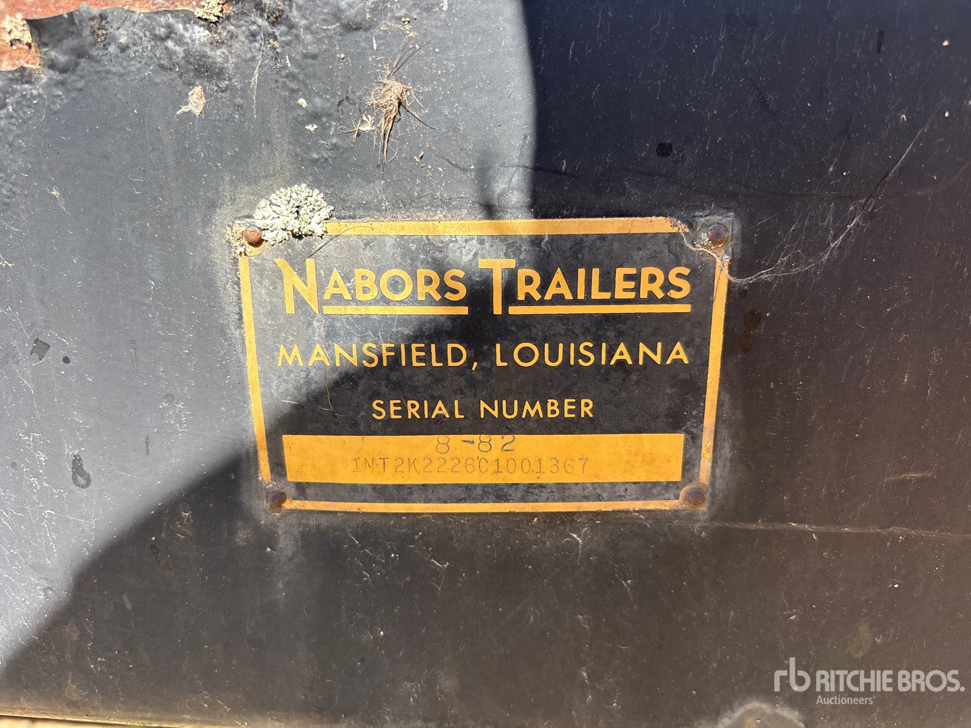 1982 Nabors T/A Off-Road Oilfield Trailer