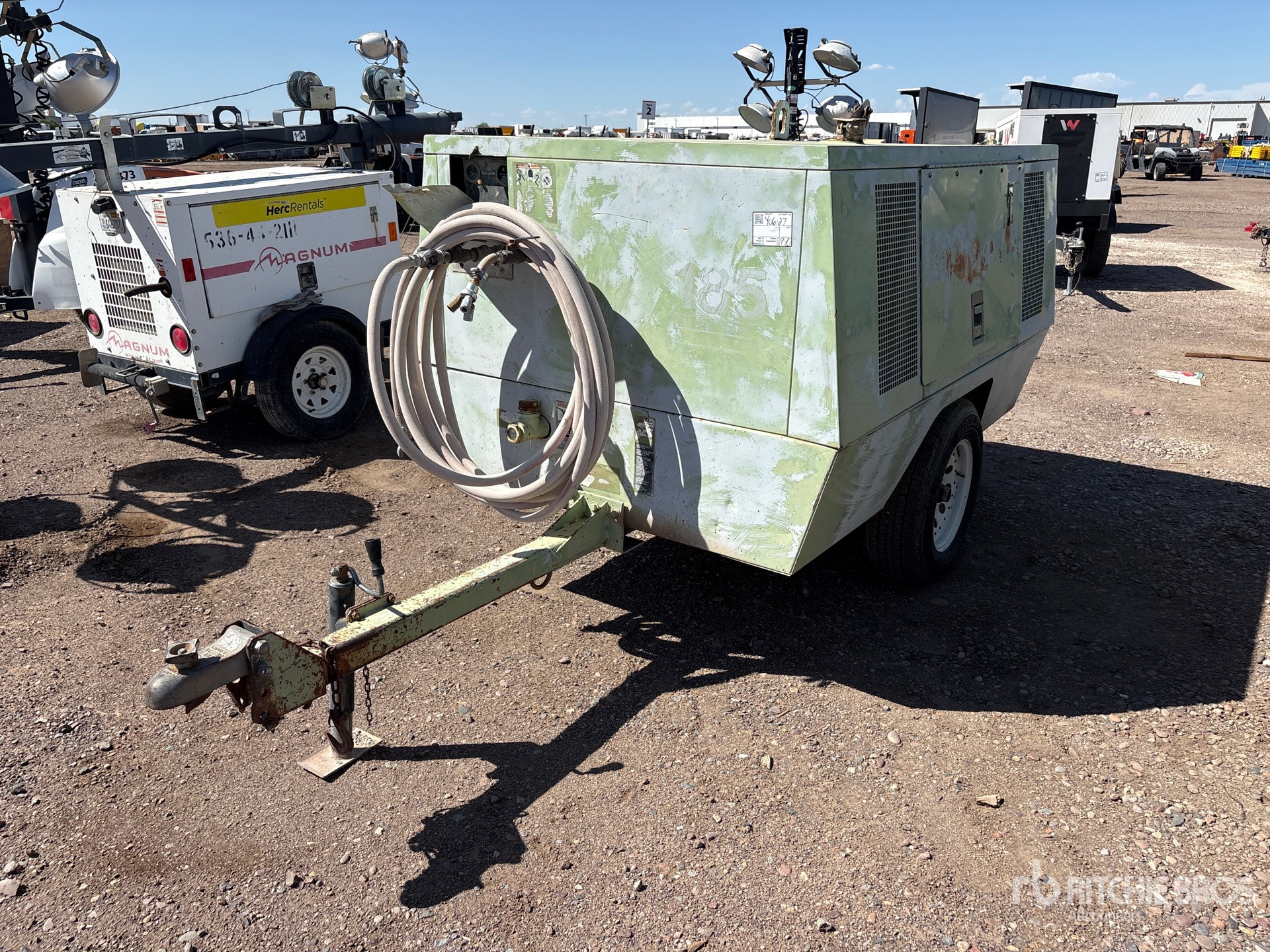 1985 Ingersoll Rand 185 CFM MOBILE
